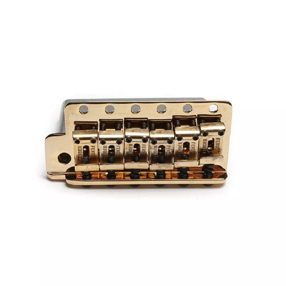 Fender Bridge Assembly Gold L/H Tremolo Vintage