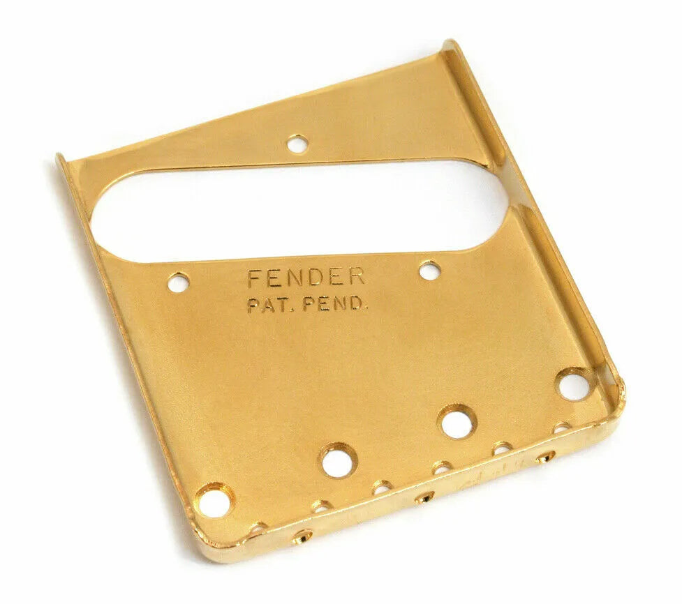 Fender Bridge Plate Vintage Tele®, Gold