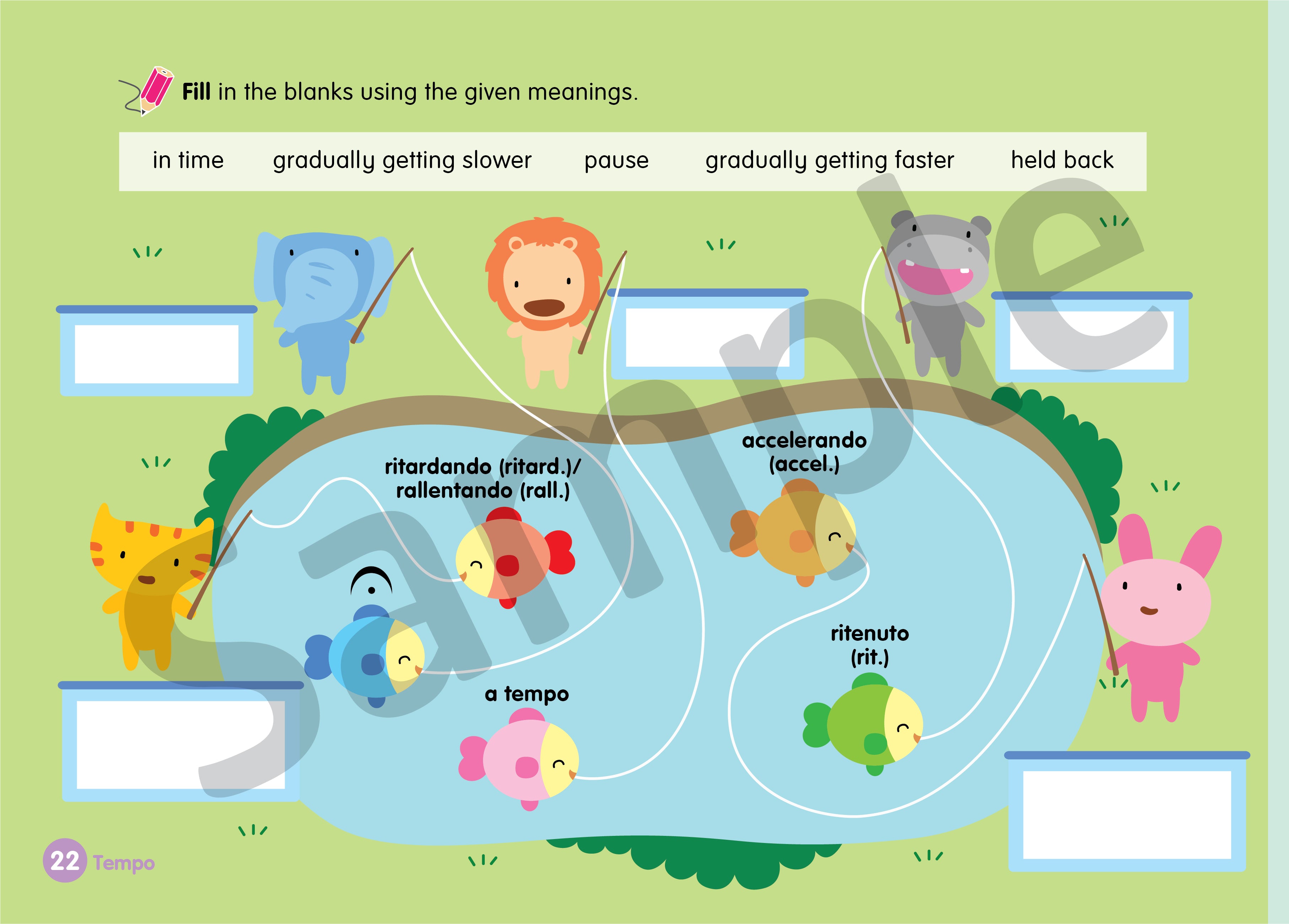 Theory Drills for Young Children Book 3 - Performance Directions