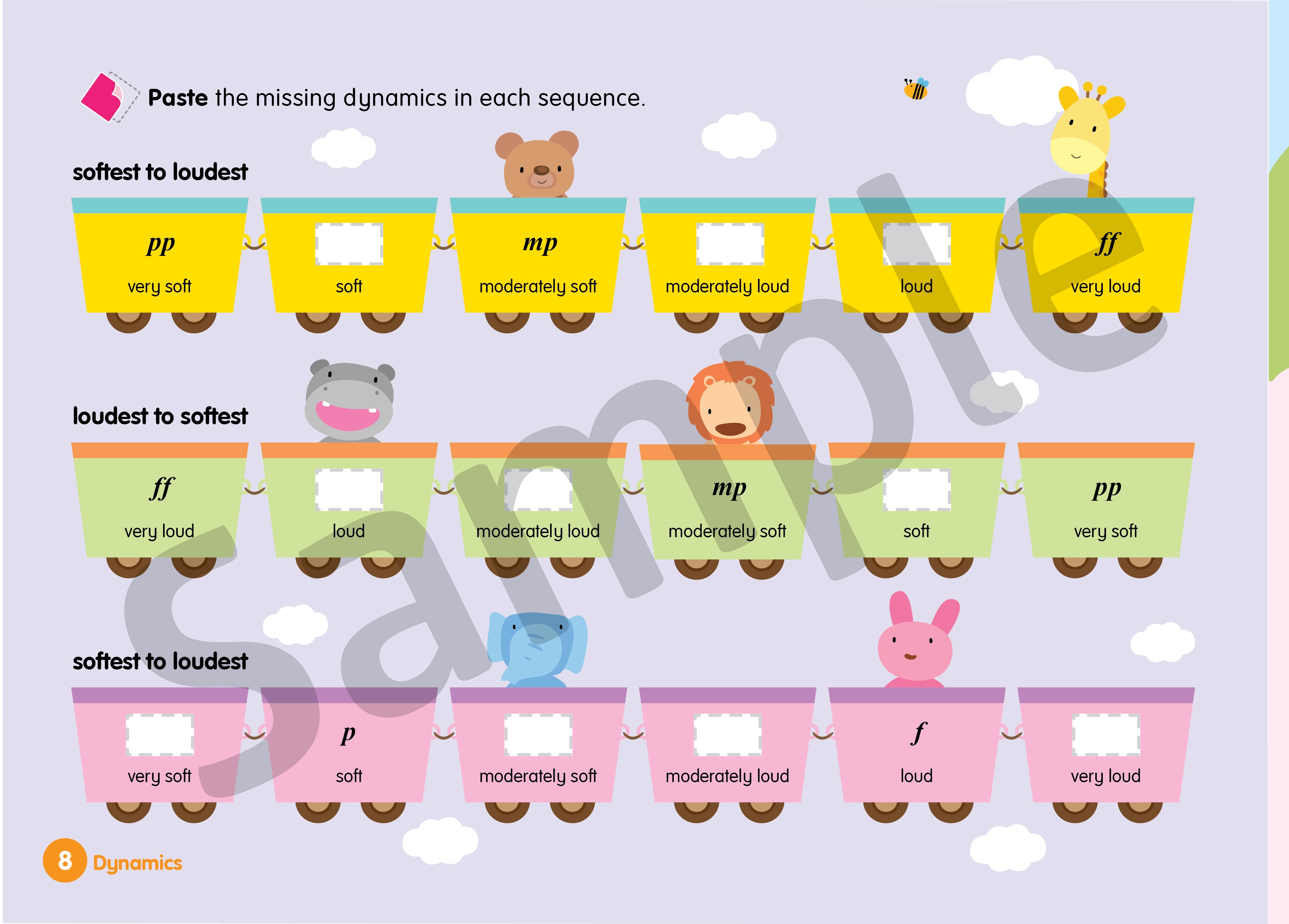 Theory Drills for Young Children Book 3 - Performance Directions