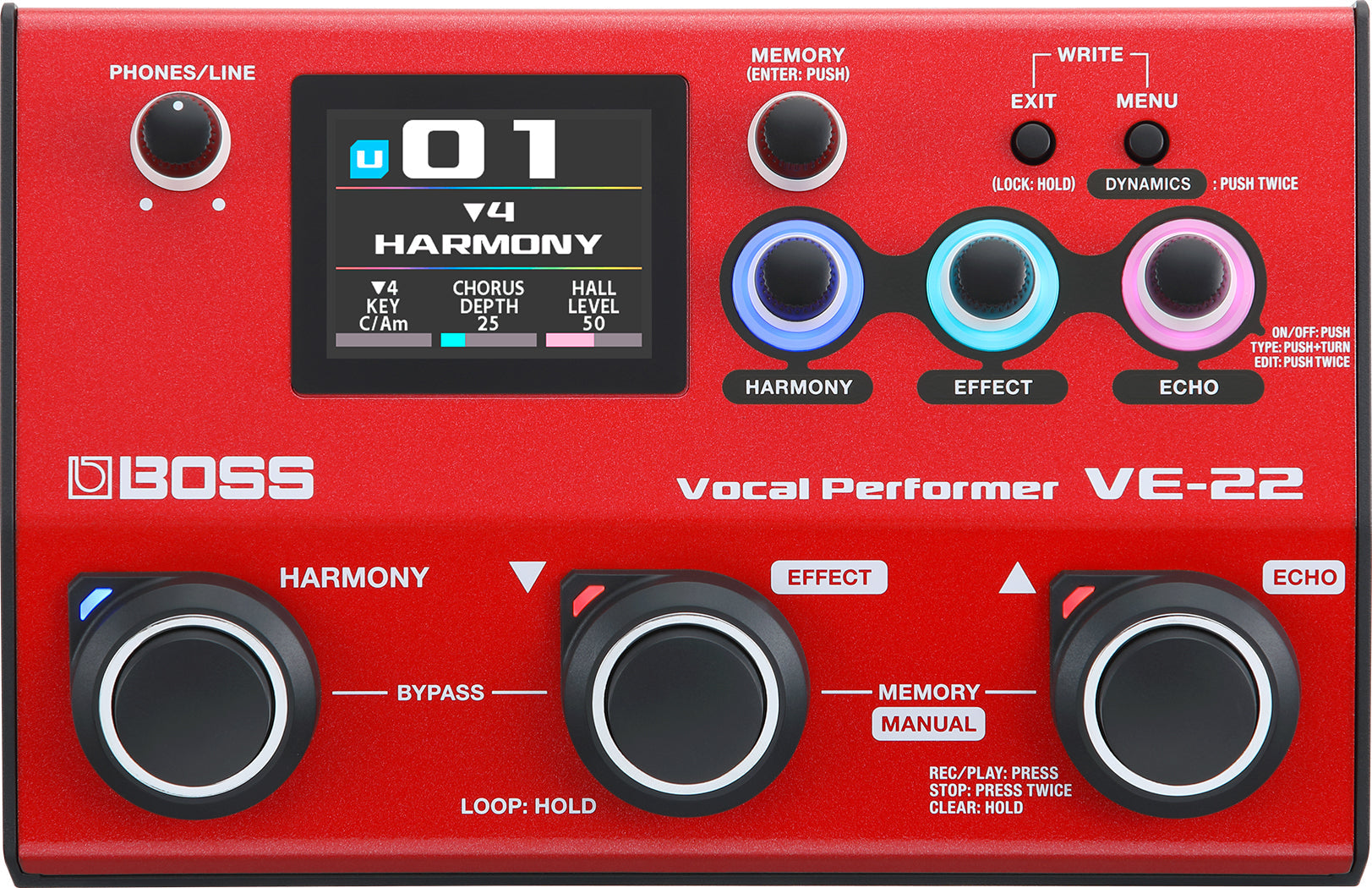 Boss Vocal Performer VE22