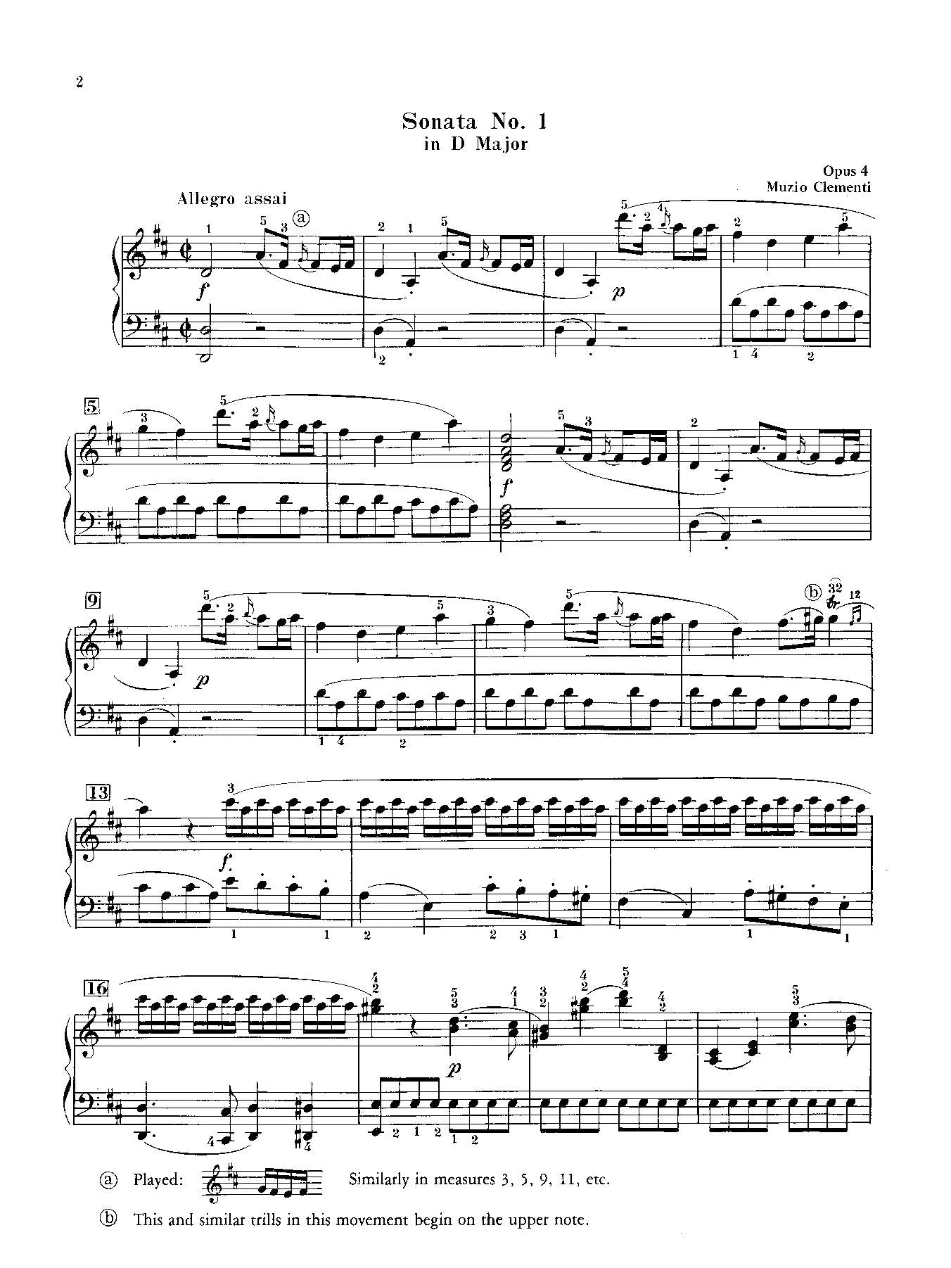 Clementi: Six Sonatas, Opus 4 (Opus 37, 38)