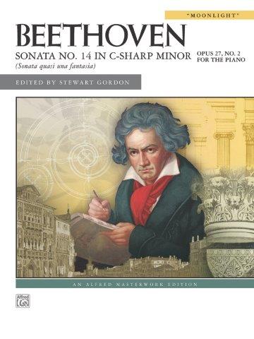 Beethoven: Sonata No. 14 in C-sharp Minor, Opus 27, No. 2 ("Moonlight") for Piano Solo