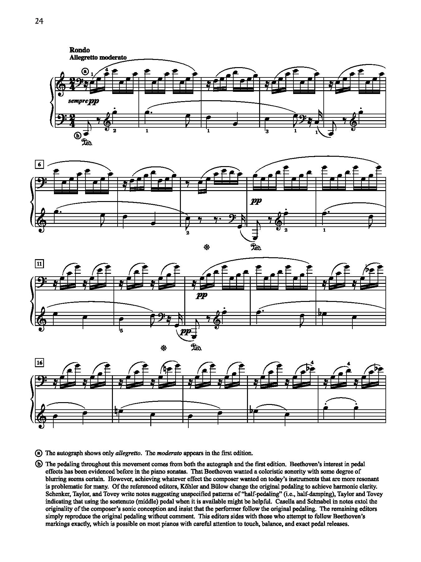 Beethoven: "Waldstein" Sonata No. 21 in C Major, Opus 53 for Piano Solo