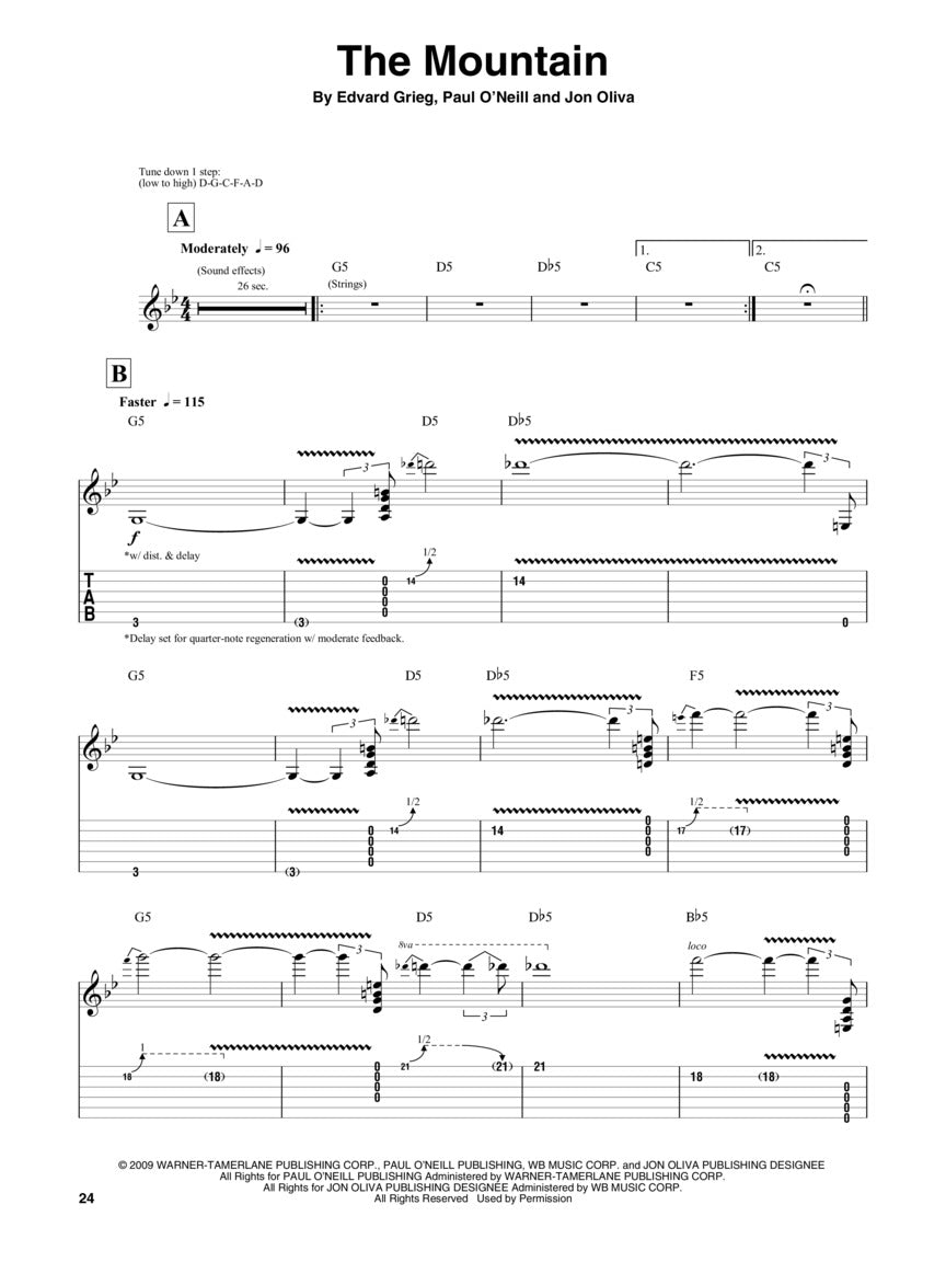 Trans-Siberian Orchestra Guitar Play-Along