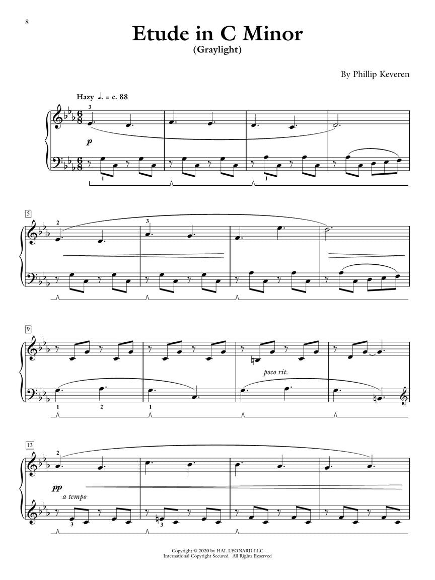 Circles: 24 Character Etudes By Phillip Keveren