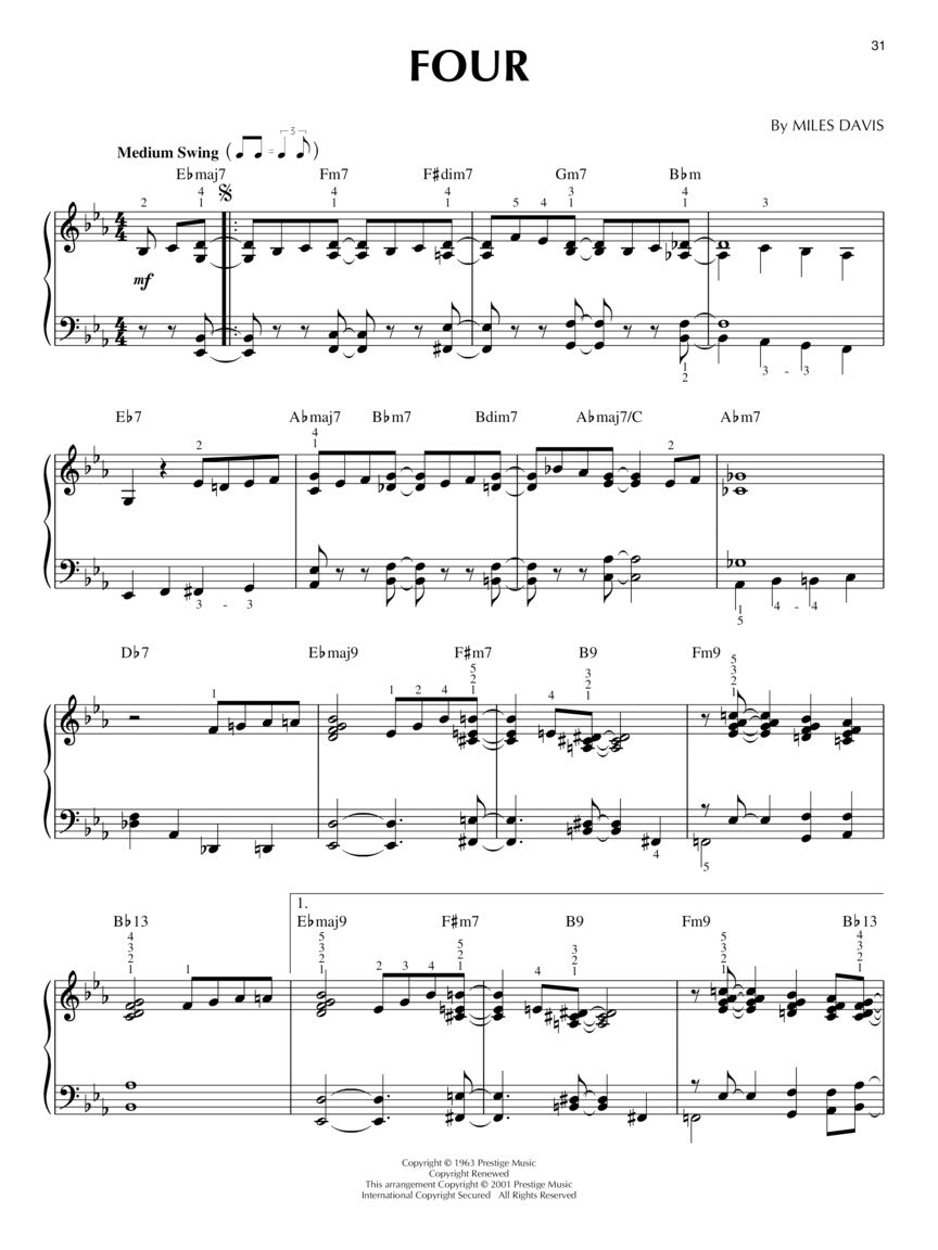 Bebop Jazz - Jazz Piano Solos