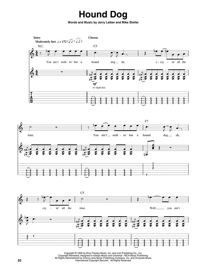 Elvis Presley Guitar Play-Along