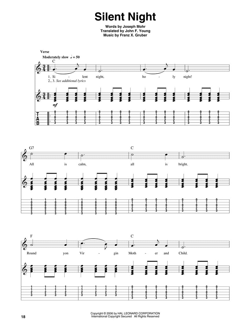 Christmas Carols Guitar Play-Along