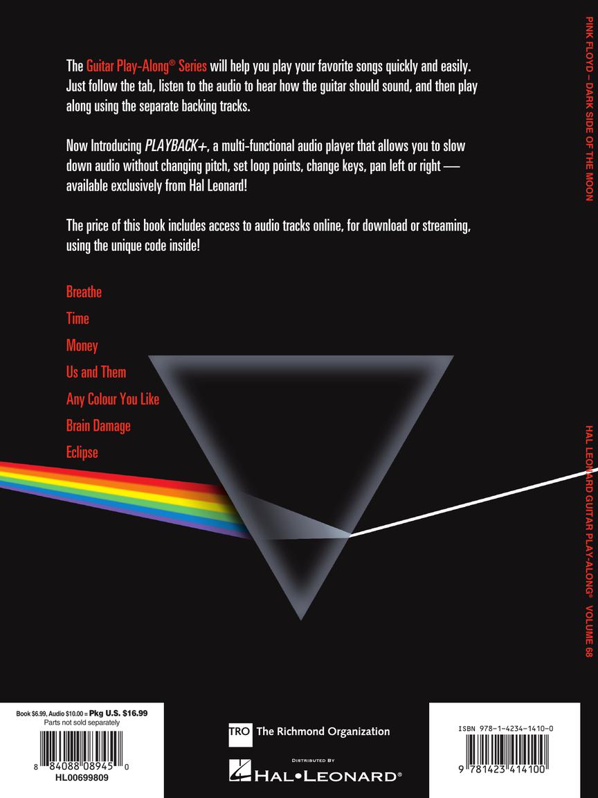 Pink Floyd - Dark Side of the Moon Guitar Play-Along