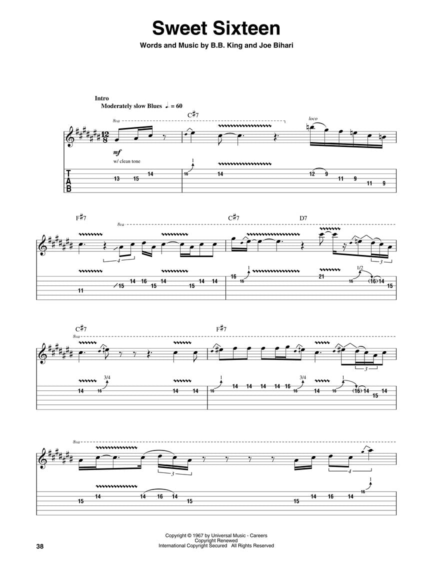 BB King Guitar Play-Along