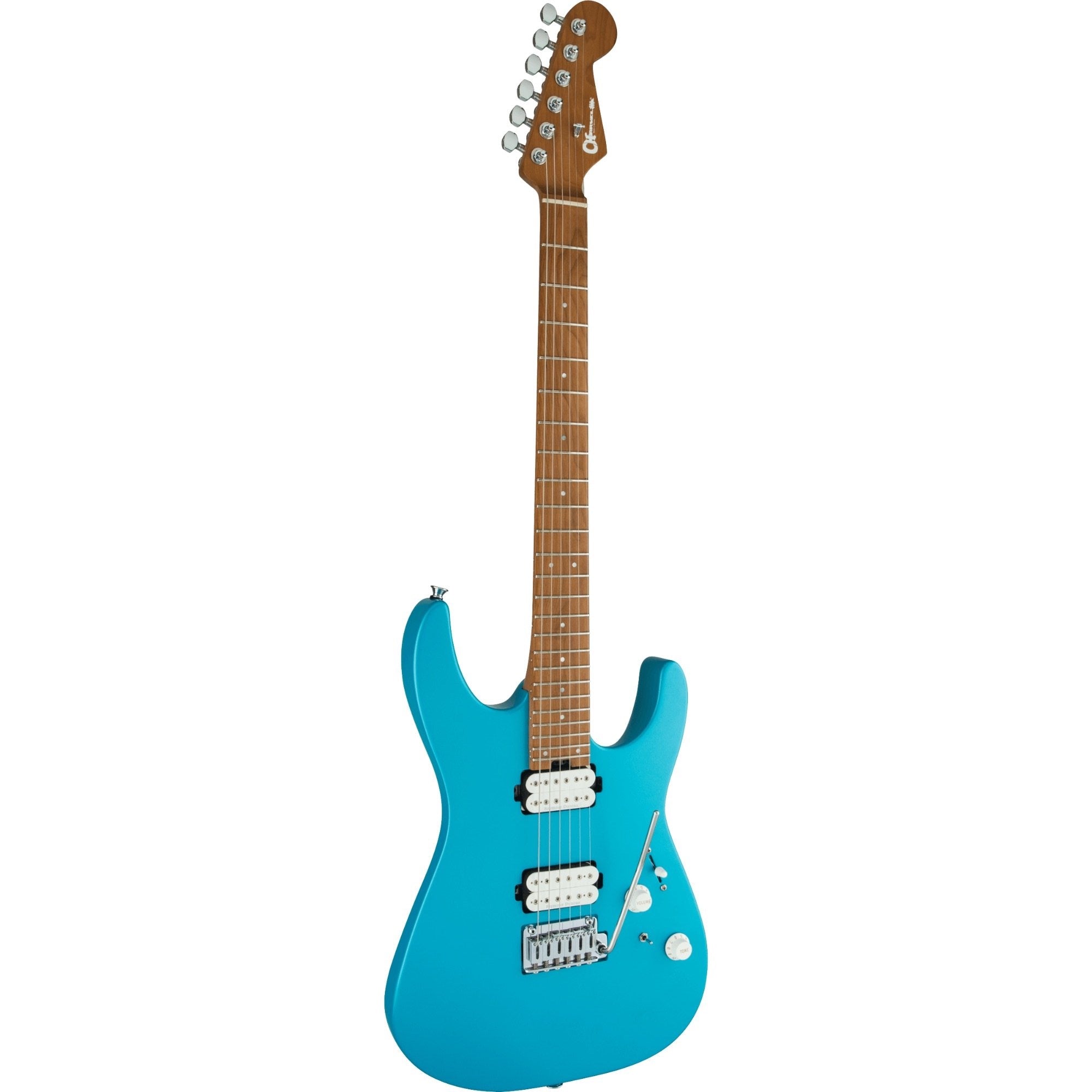 Charvel Pro-Mod DK24 HH 2PT CM, Matte Blue Frost