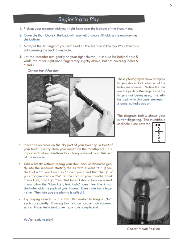 Recorder for Beginners