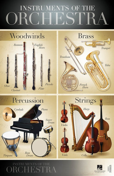 How many different instruments deals in an orchestra