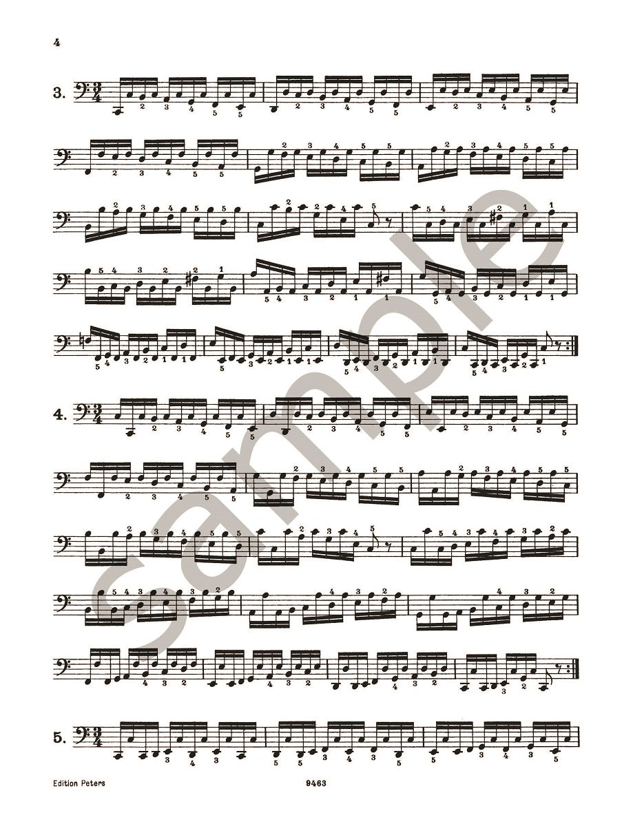 Berens: Training of the Left Hand Op. 89