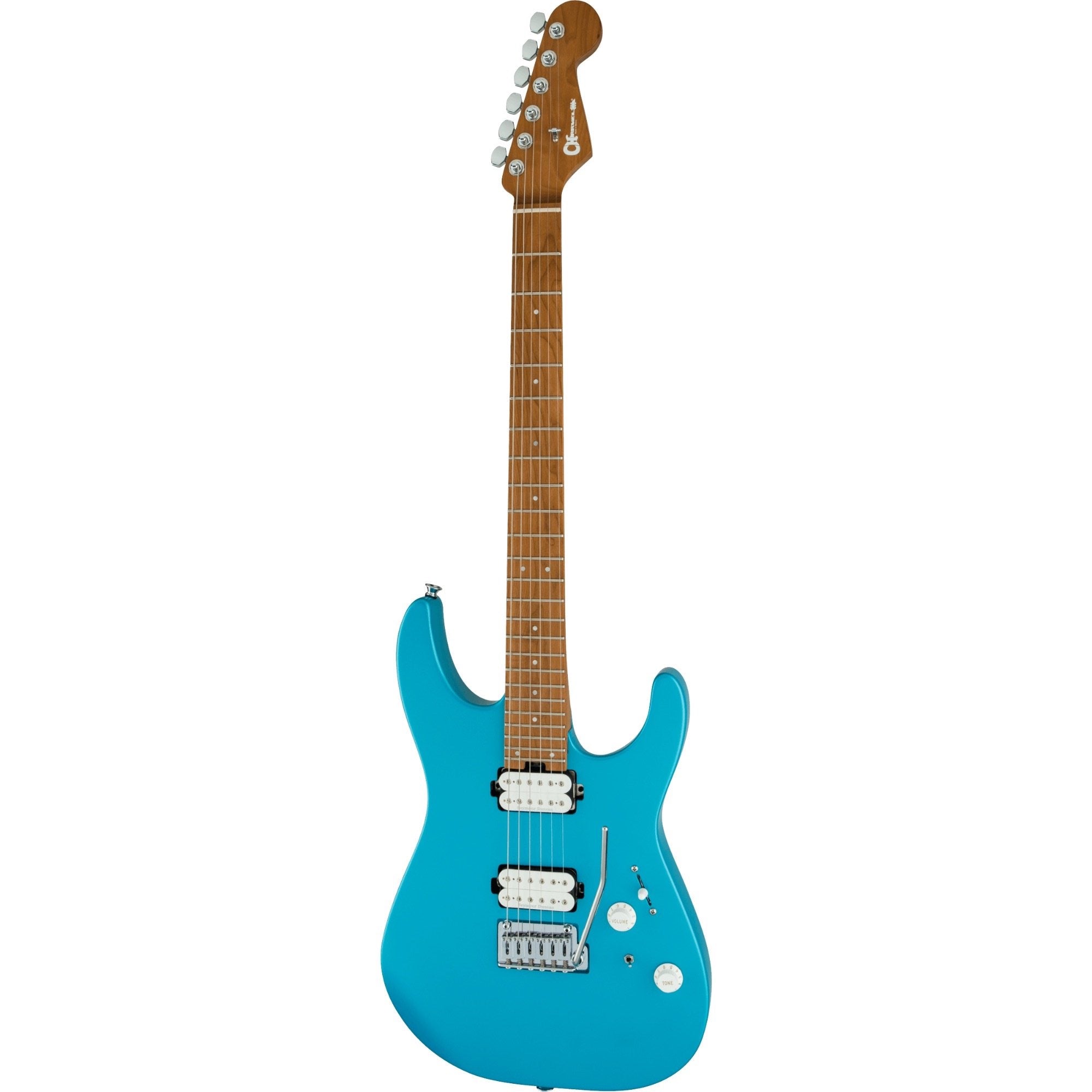 Charvel Pro-Mod DK24 HH 2PT CM, Matte Blue Frost