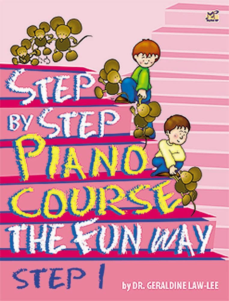 Step By Step Piano Course The Fun Way Step 1