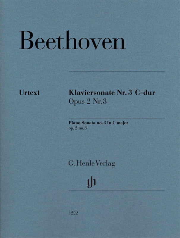 Beethoven: Piano Sonata no. 3 C major op. 2 no. 3