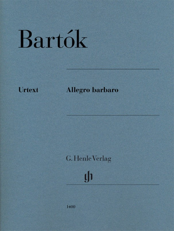 Bartók: Allegro Barbaro Piano Solo