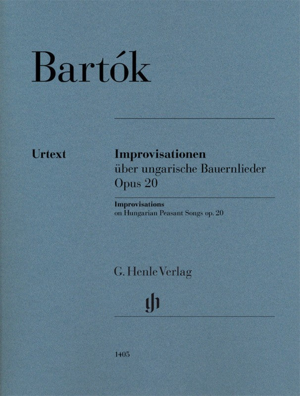 Bartók: Improvisations on Hungarian Peasant Songs Op 20