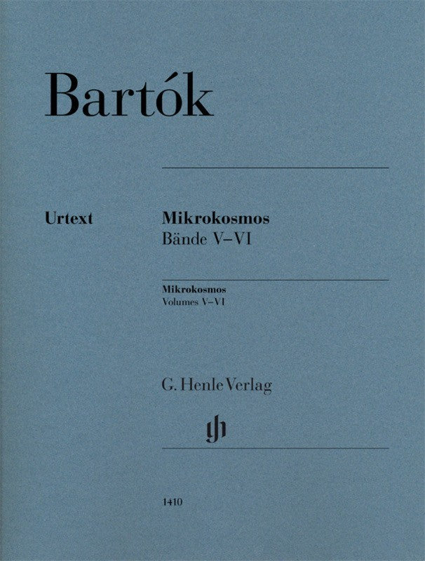 Bartók: Mikrokosmos Volumes V-VI Piano Solo