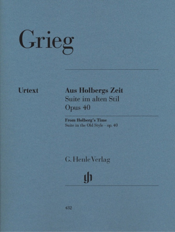 Grieg: Holberg Suite Op 40 Piano Solo