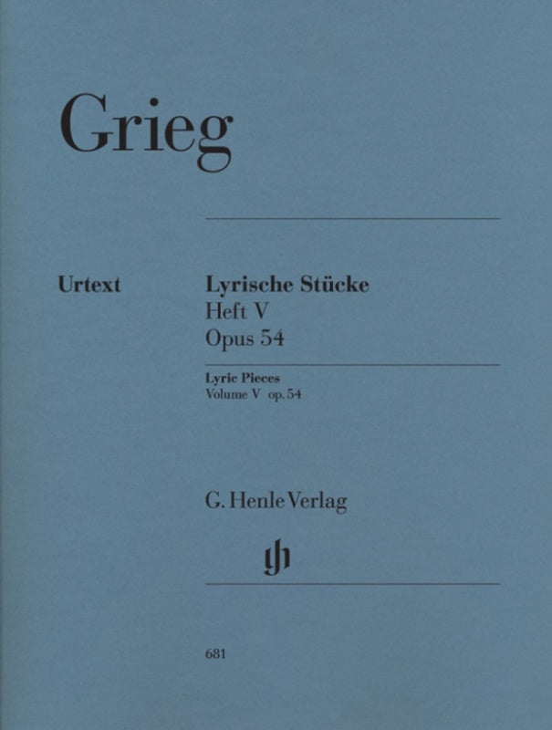 Grieg: Lyric Pieces Volume V, op. 54