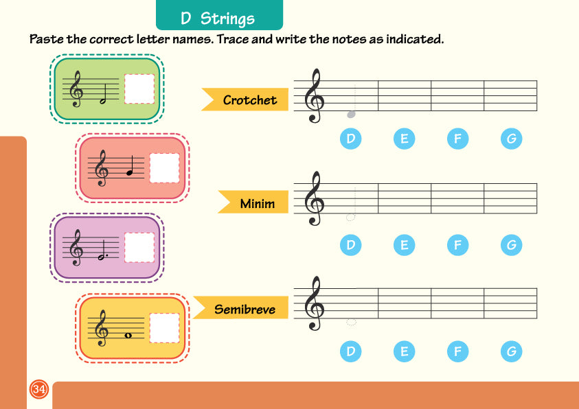 Music Theory for Young Violinists, Book 1