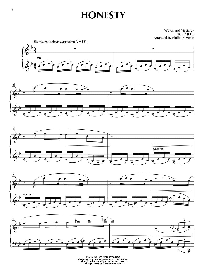 Billy Joel for Classical Piano arr. Phillip Keveren