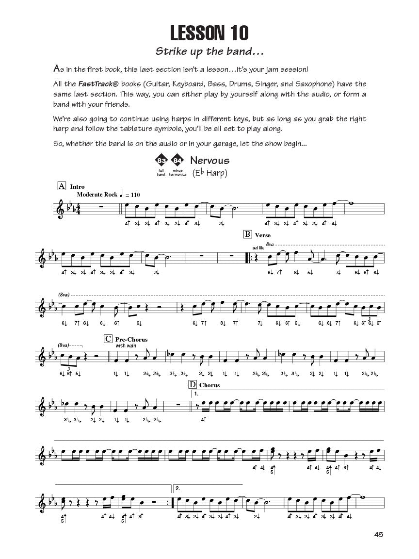 FastTrack Harmonica Method, Book 2