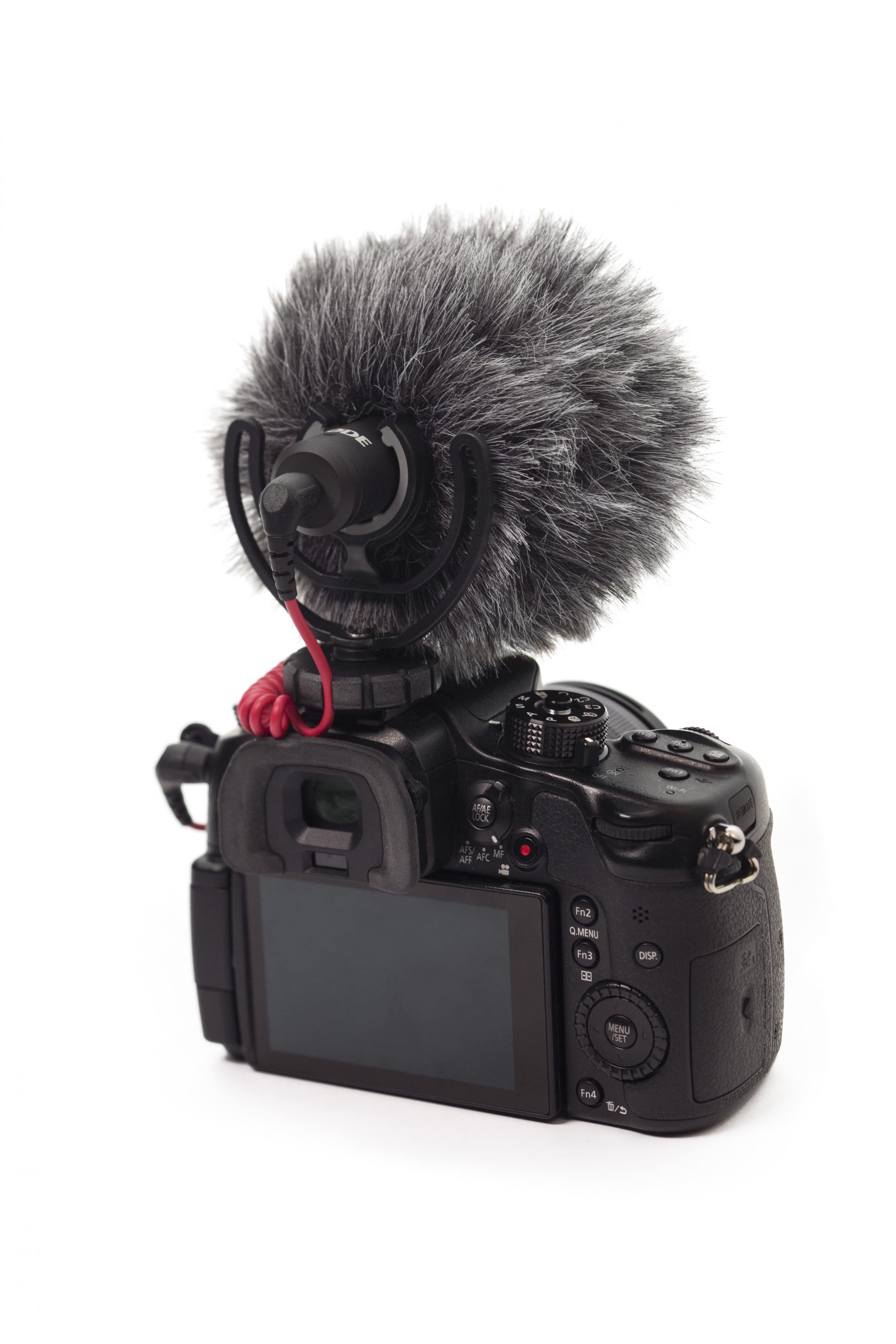 RODE Video Micro top Microphone w/ deluxe furry windshield