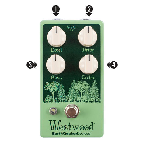 EarthQuaker Devices Westwood Translucent Overdrive Pedal