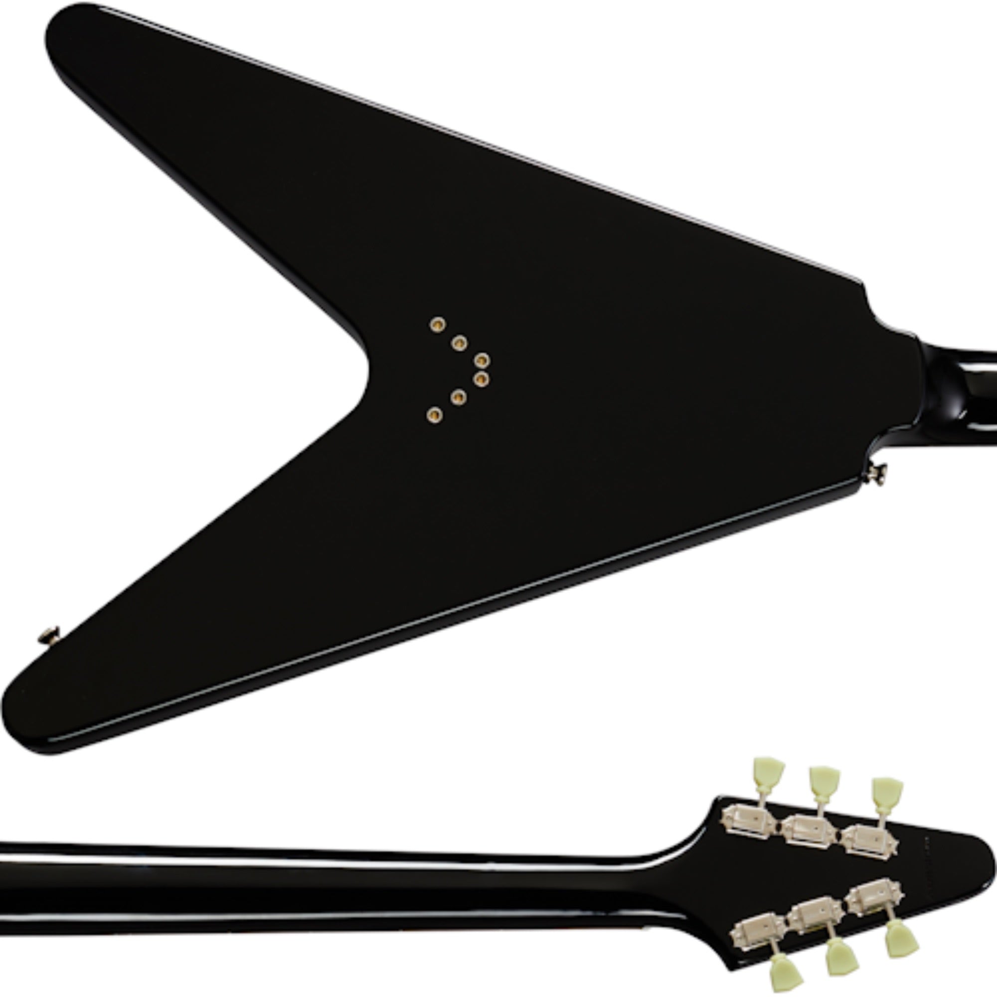 Epiphone Flying V, Ebony - Inspired by Gibson