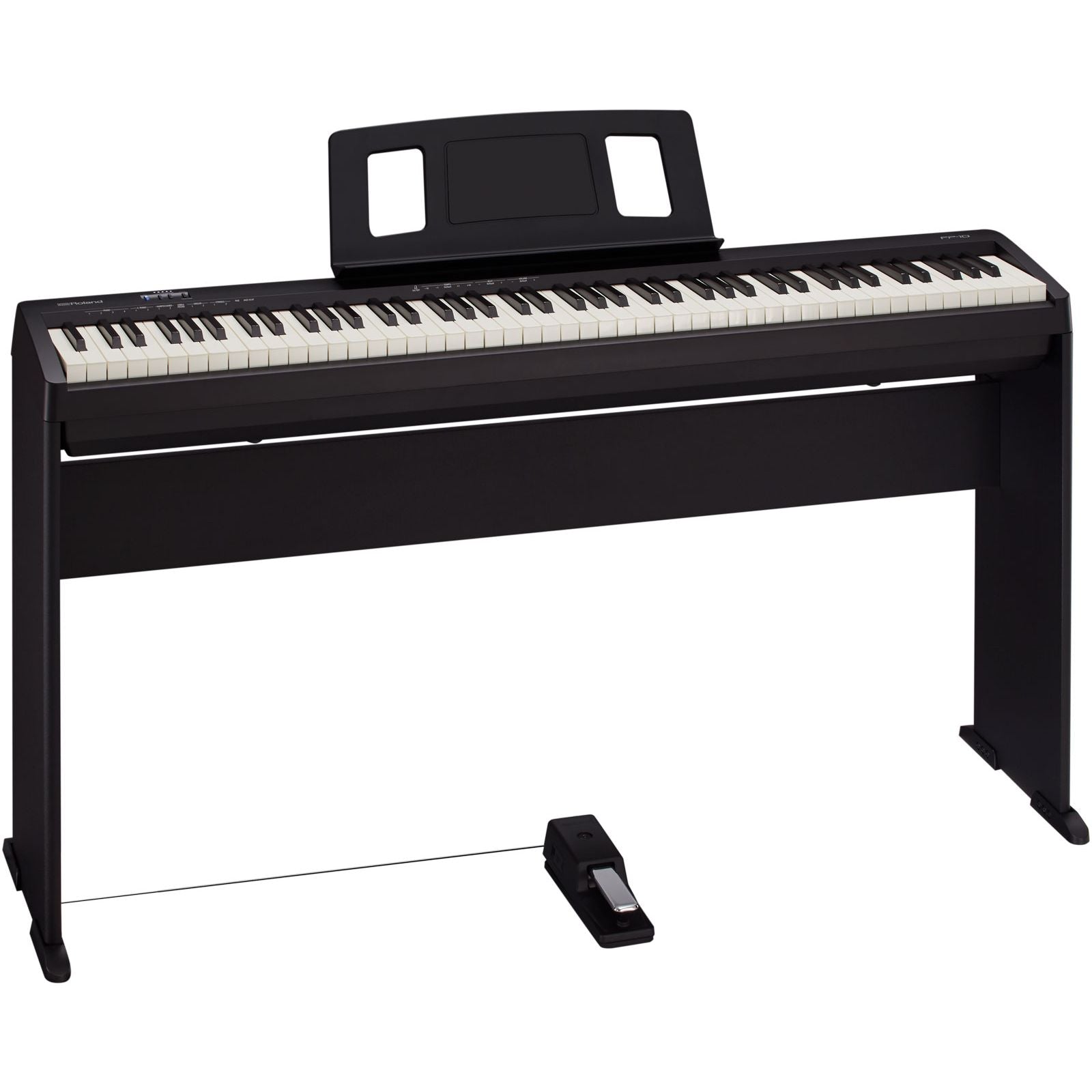 Roland FP 10 Digital Piano with Music Rest Free Headphones worth 55