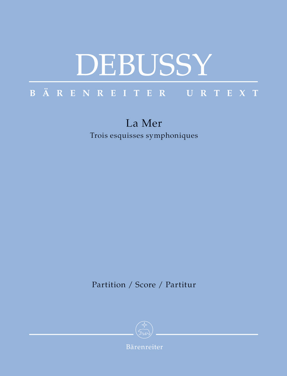 Debussy: La Mer 3 Symphonic Sketches - Full Score