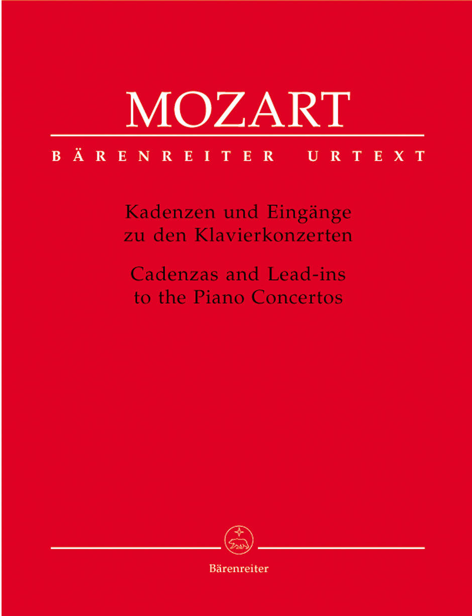 Mozart: Cadenzas & Lead-ins to the Piano Concertos