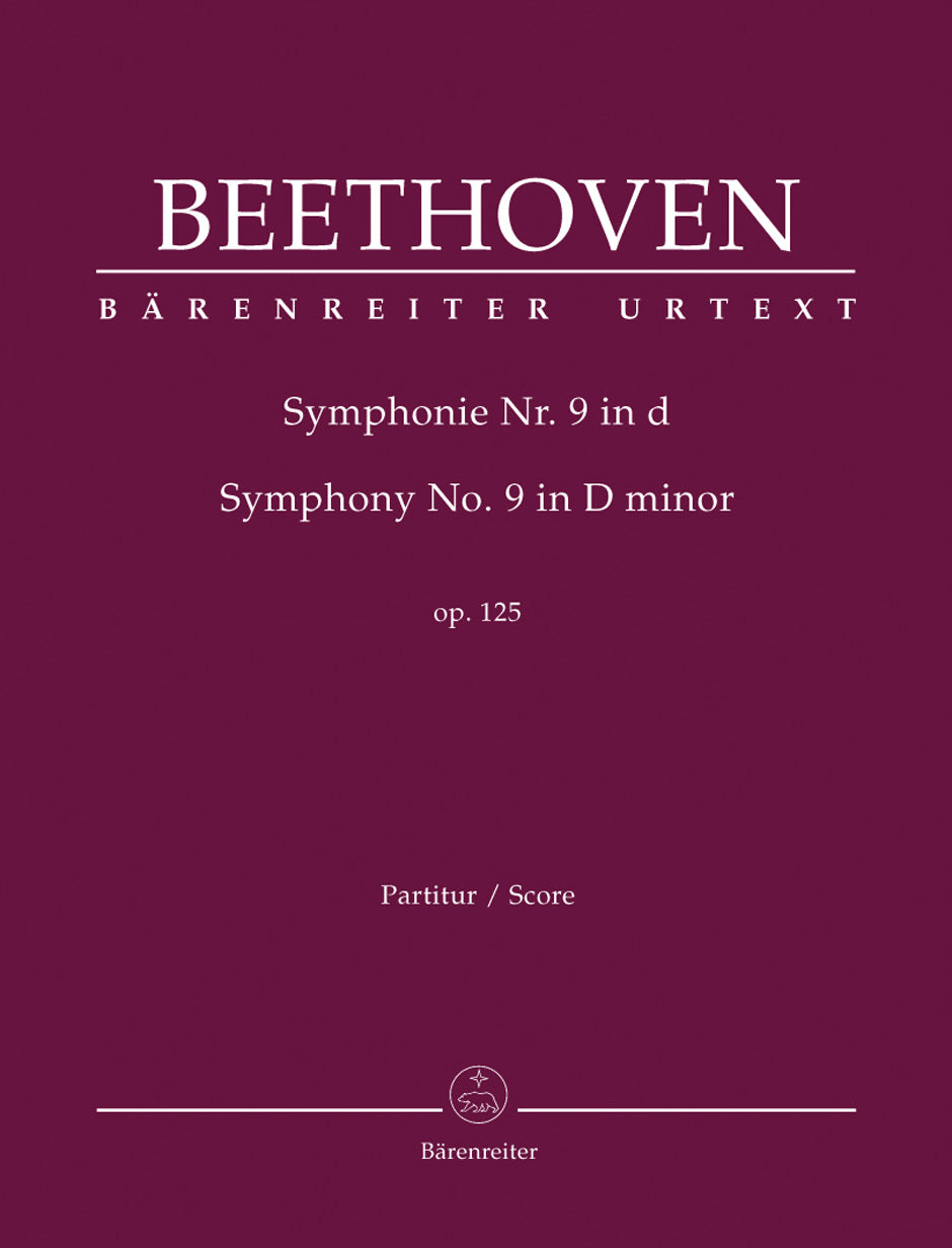 Beethoven: Symphony No 9 Op 125 - Full Score