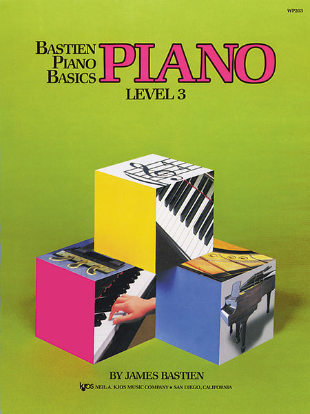 Bastien Piano Basics Piano Level 3